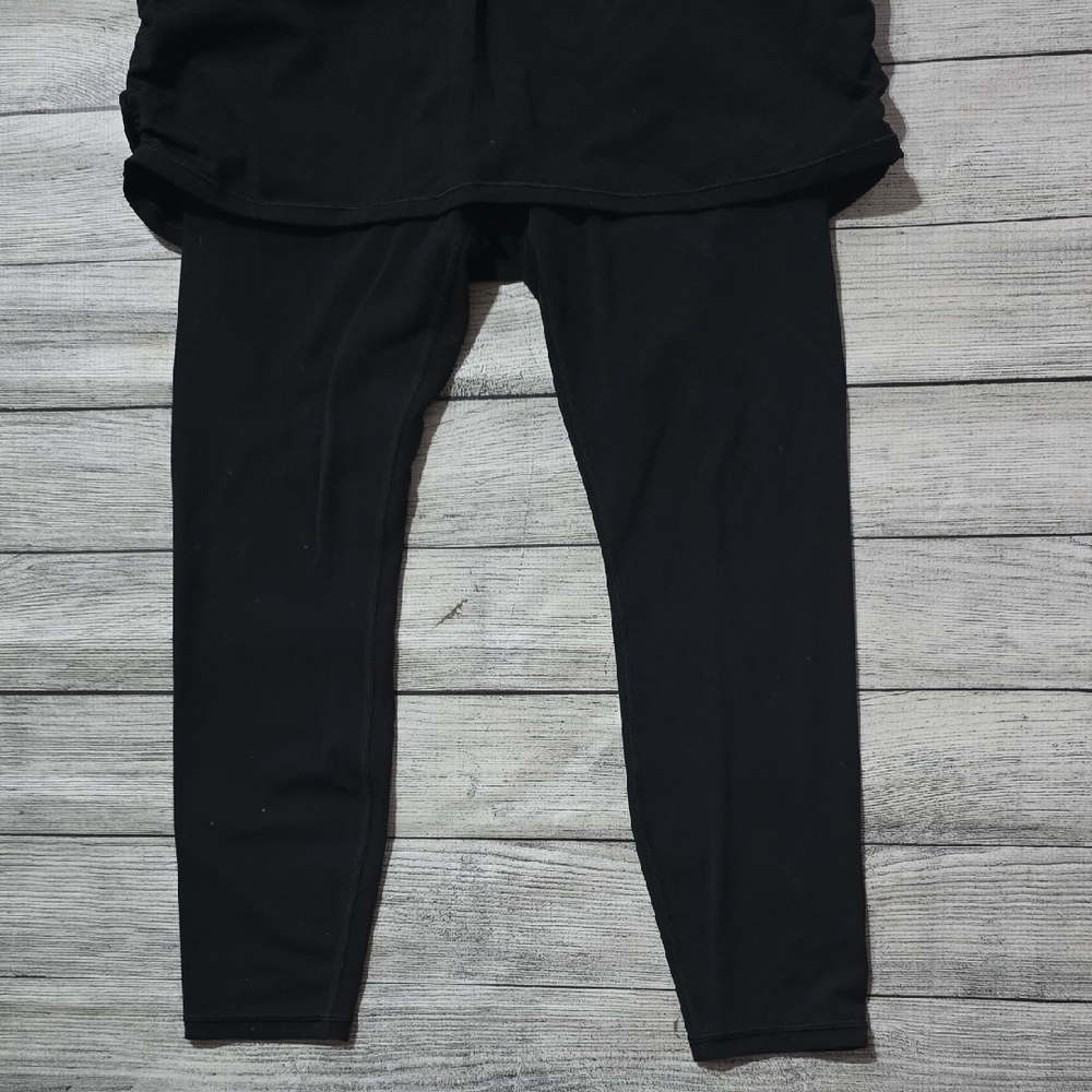 Athleta Black Skort Leggings - Picture 4 of 4